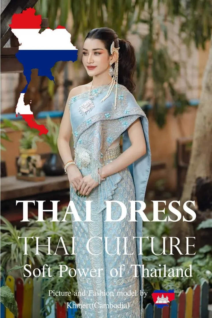 Cambodia wedding costume.Khmer wedding dress. Cambodian wedding by Thai dress.
