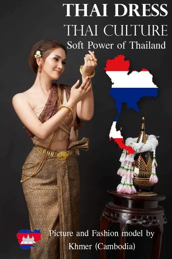 Cambodia wedding costume.Khmer wedding dress. Cambodian wedding by Thai dress.