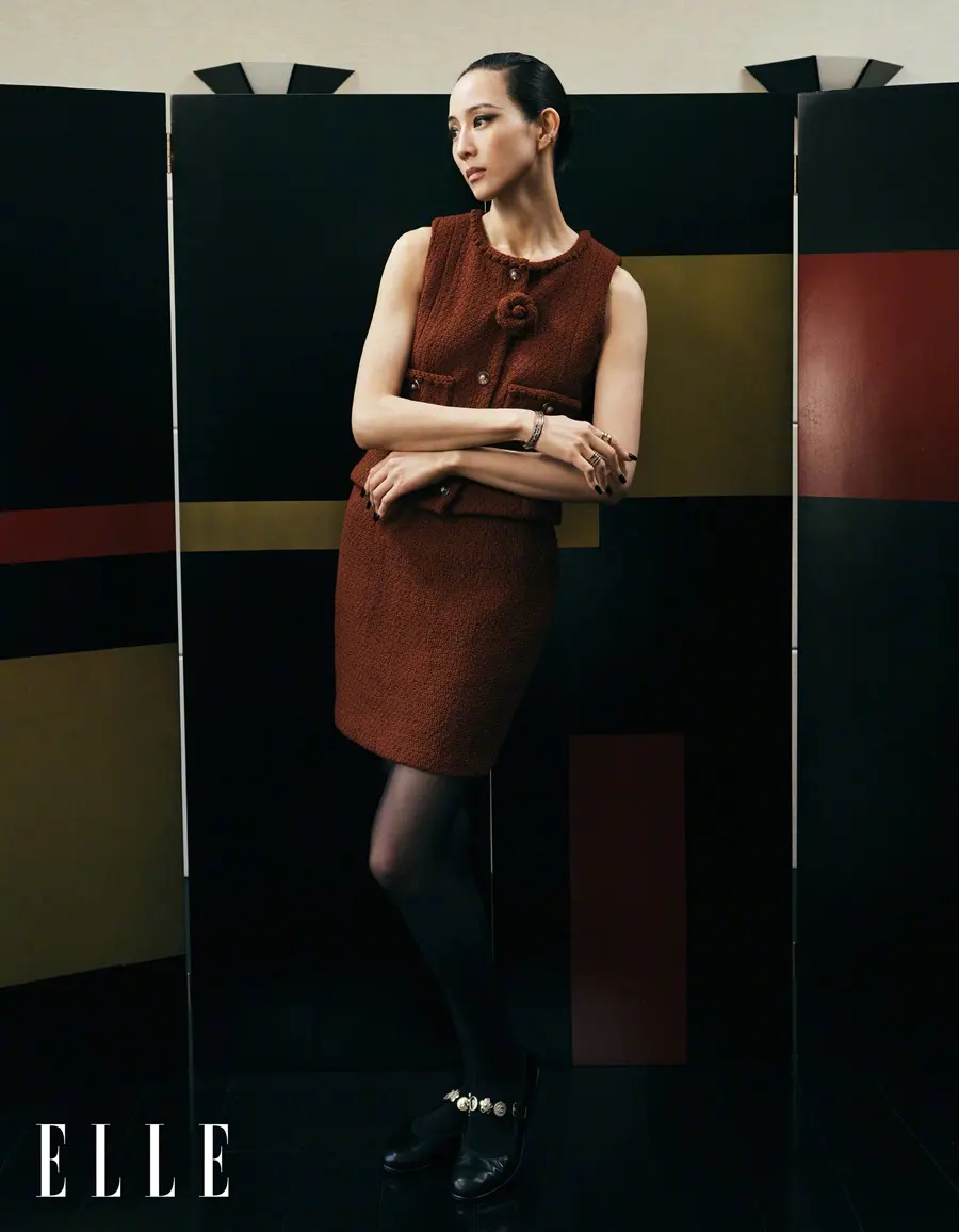 Janine Chang @ ELLE China July 2024