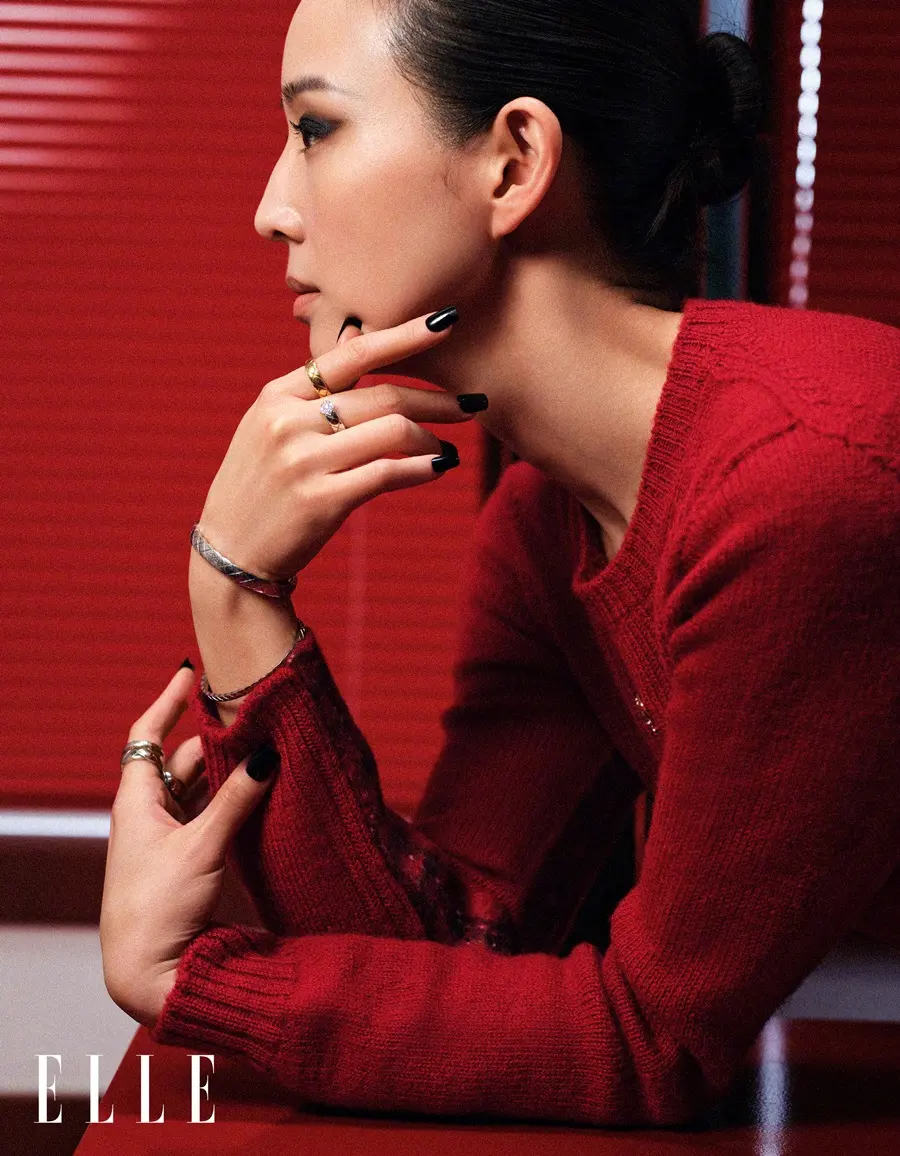 Janine Chang @ ELLE China July 2024