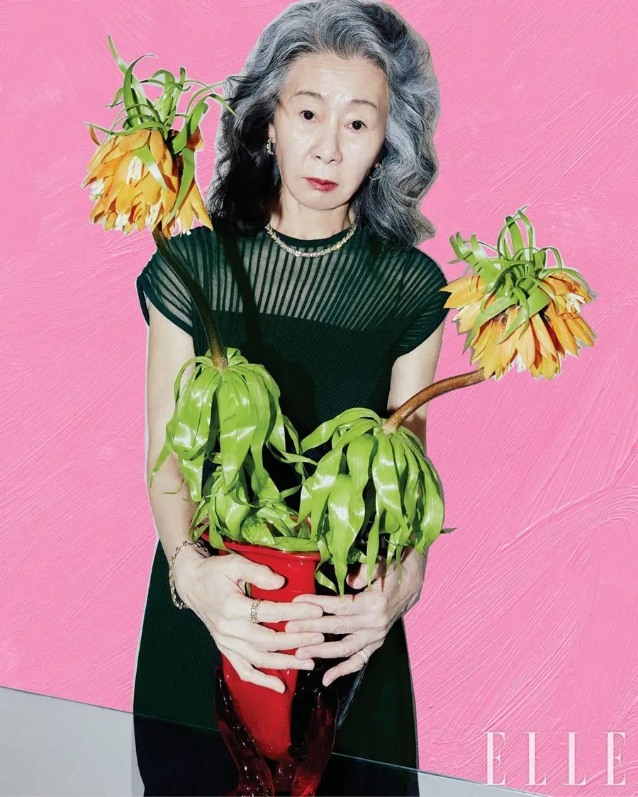 Youn Yuh Jung @ ELLE Korea June 2024