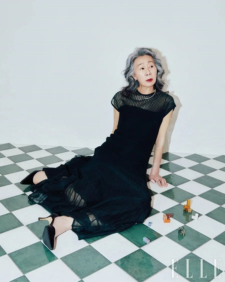 Youn Yuh Jung @ ELLE Korea June 2024