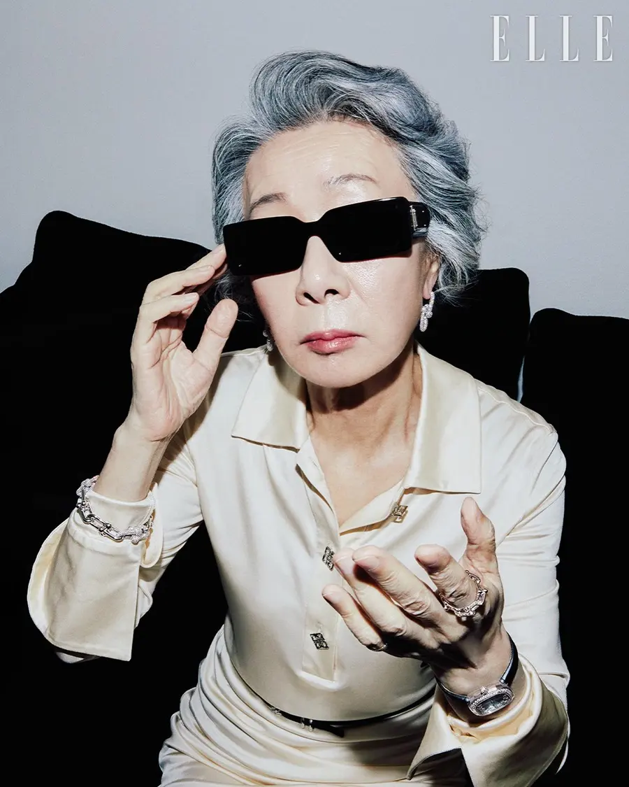 Youn Yuh Jung @ ELLE Korea June 2024
