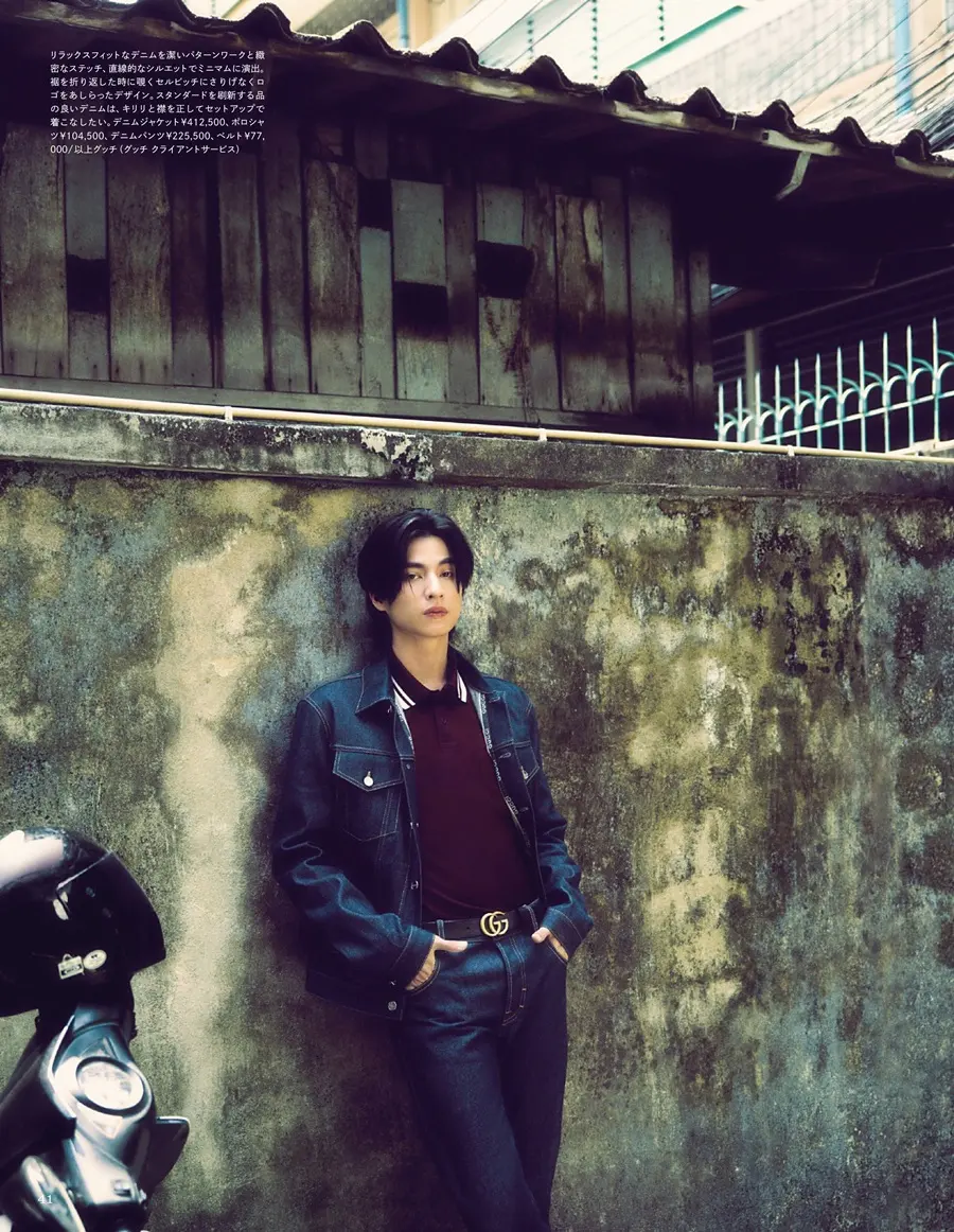 กลัฟ คณาวุฒิ @ madame FIGARO japon July 2024