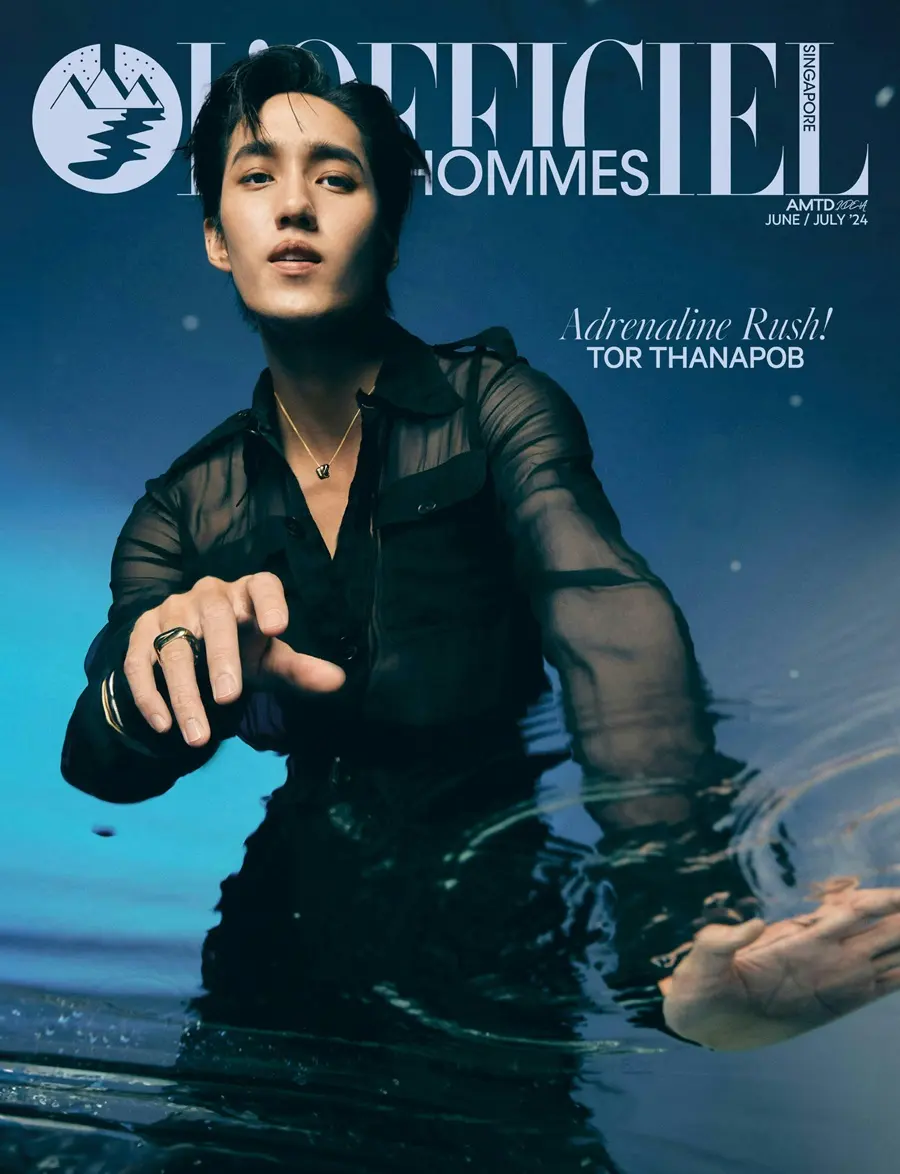 ต่อ-ธนภพ @ L'Officiel Hommes Singapore June-July 2024