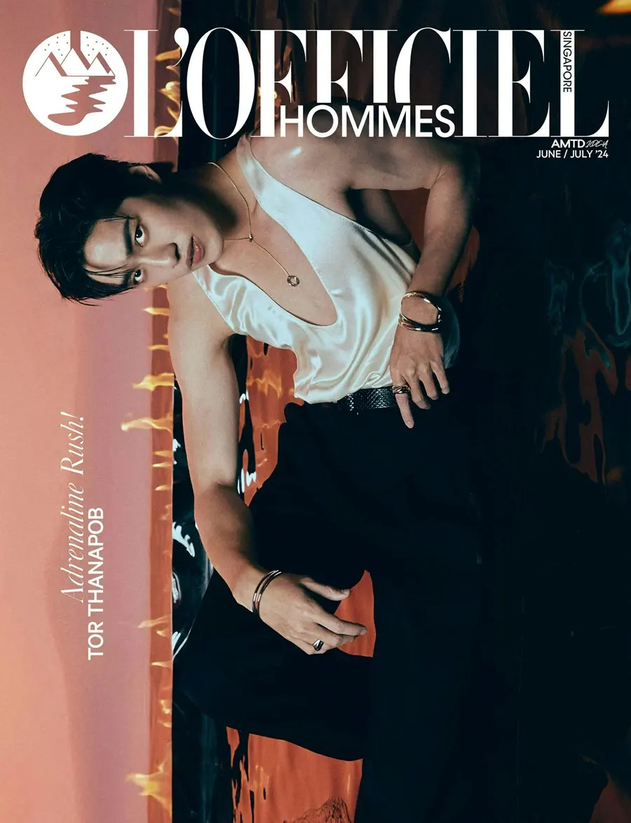ต่อ-ธนภพ @ L'Officiel Hommes Singapore June-July 2024
