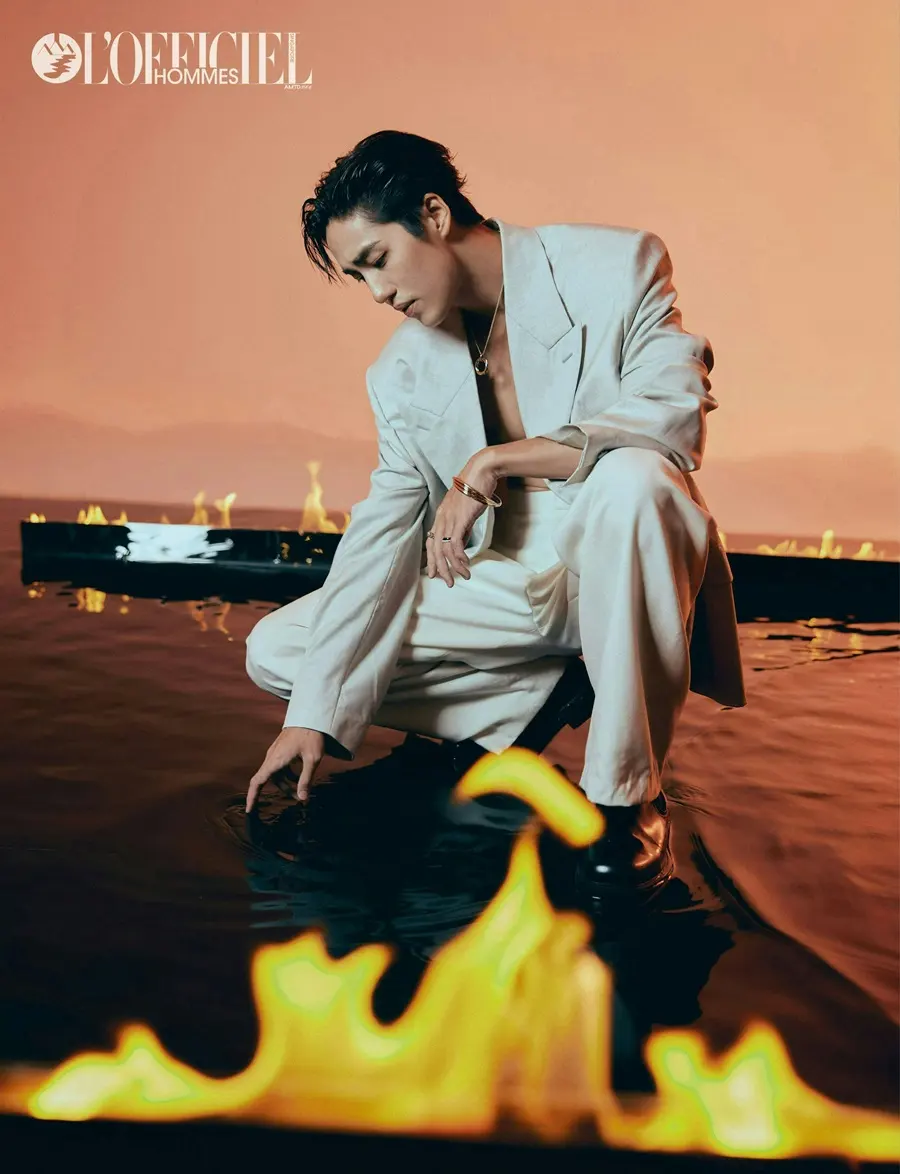 ต่อ-ธนภพ @ L'Officiel Hommes Singapore June-July 2024