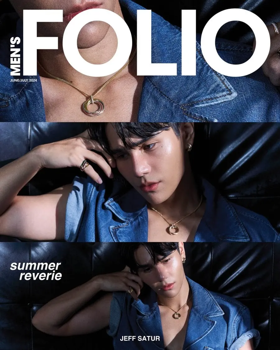 เจฟ-วรกมล ซาเตอร์ @ MEN'S FOLIO Singapore-Malaysia June-July 2024