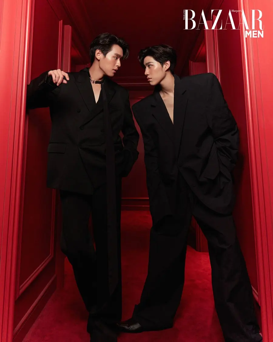 บิวกิ้น พุฒิพงศ์ & พีพี กฤษฏ์ @ Harper's BAZAAR Men Thailand June 2024
