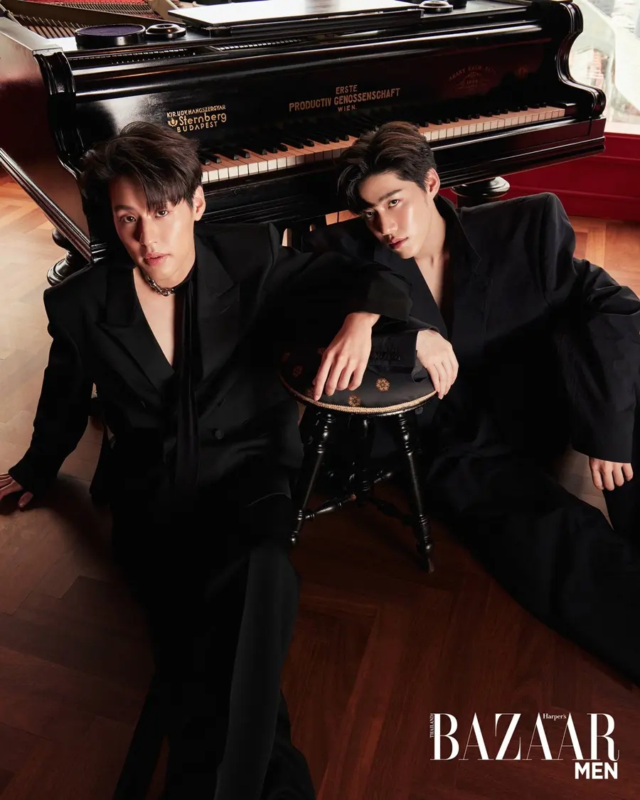 บิวกิ้น พุฒิพงศ์ & พีพี กฤษฏ์ @ Harper's BAZAAR Men Thailand June 2024
