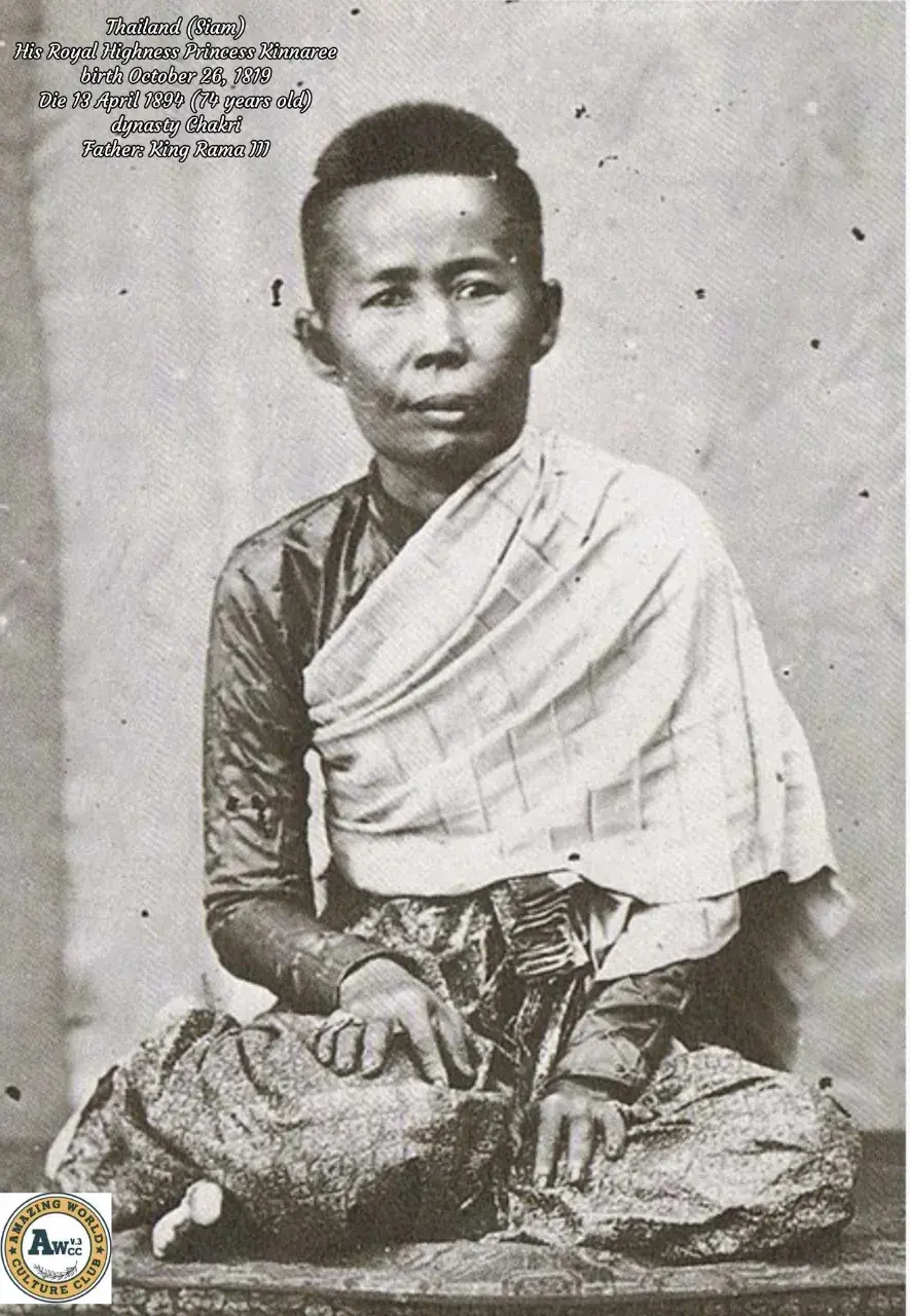 Thailand national costume. Thailand (Siam) princess.Thailand national clothing.