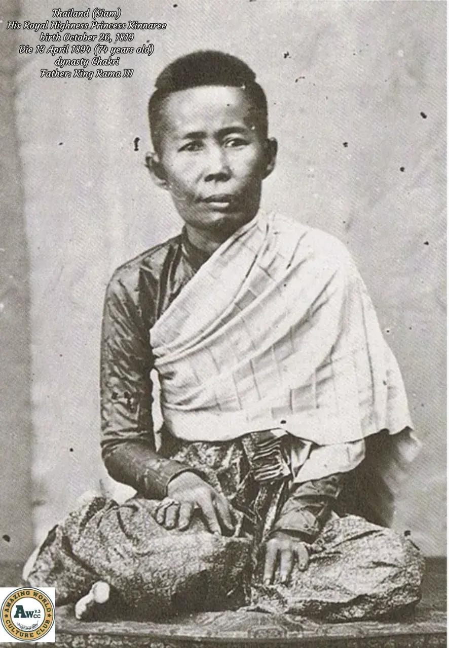 Thailand national costume. Thailand (Siam) princess.Thailand national clothing.