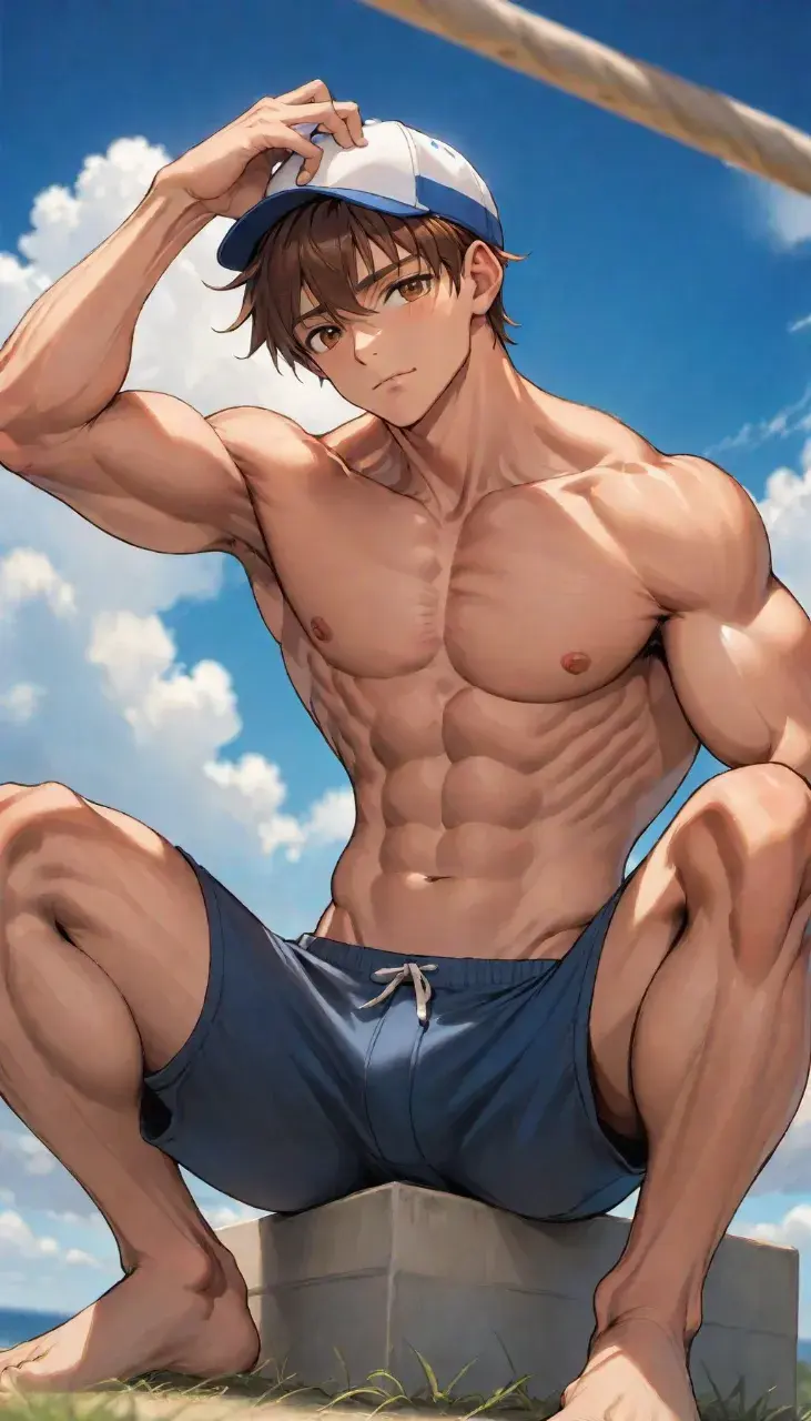 การ์ตูนผู้ชายหล่อเท่ 121