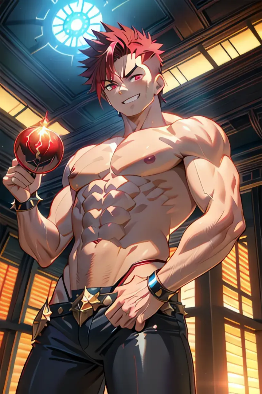 การ์ตูนผู้ชายหล่อเท่ 121