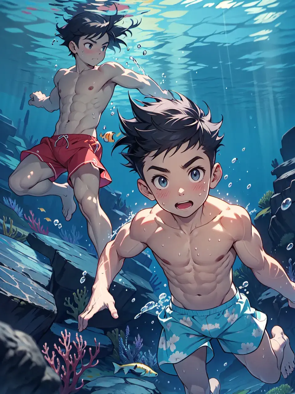 การ์ตูนผู้ชายหล่อเท่ 123