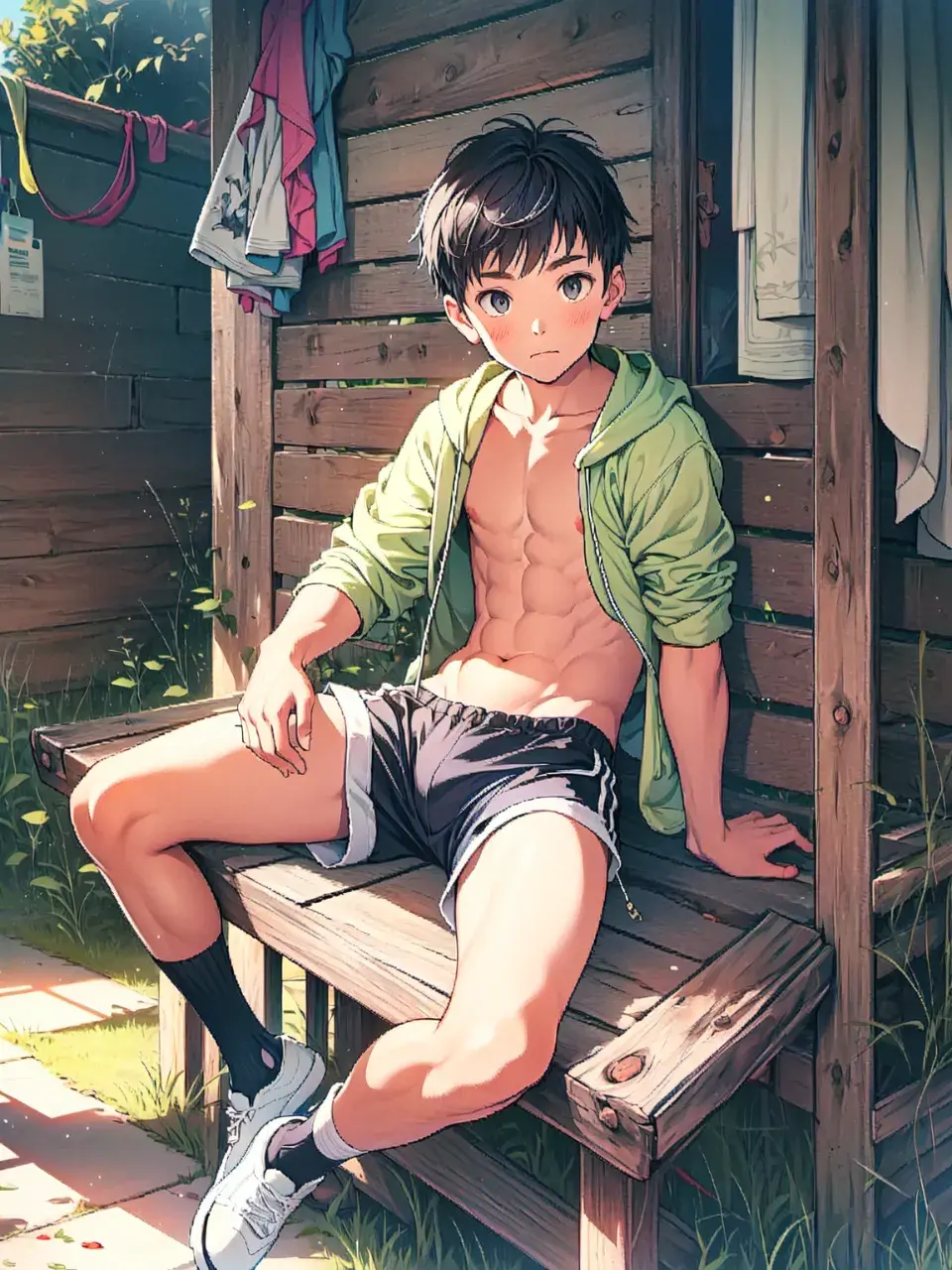 การ์ตูนผู้ชายหล่อเท่ 123