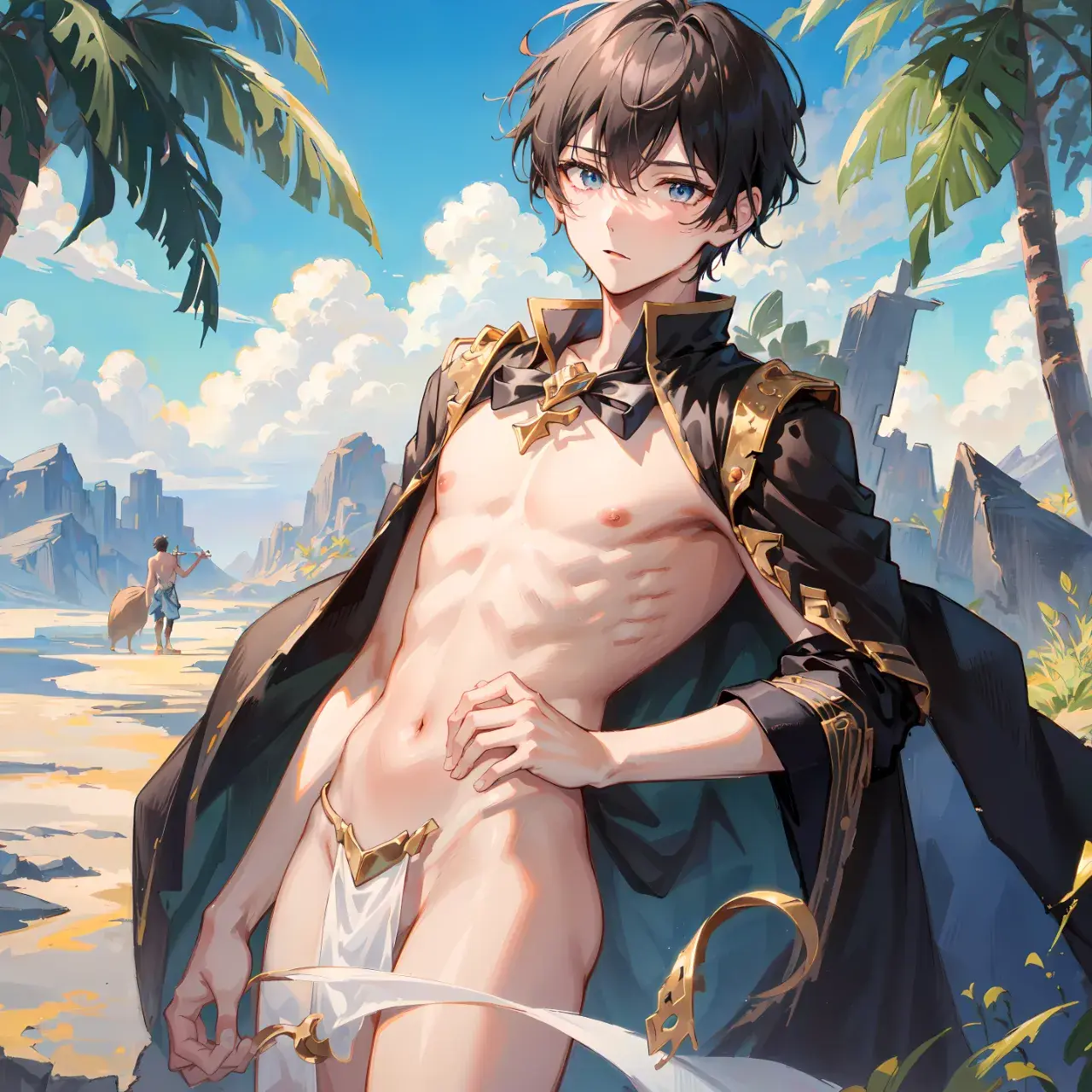 การ์ตูนผู้ชายหล่อเท่ 130
