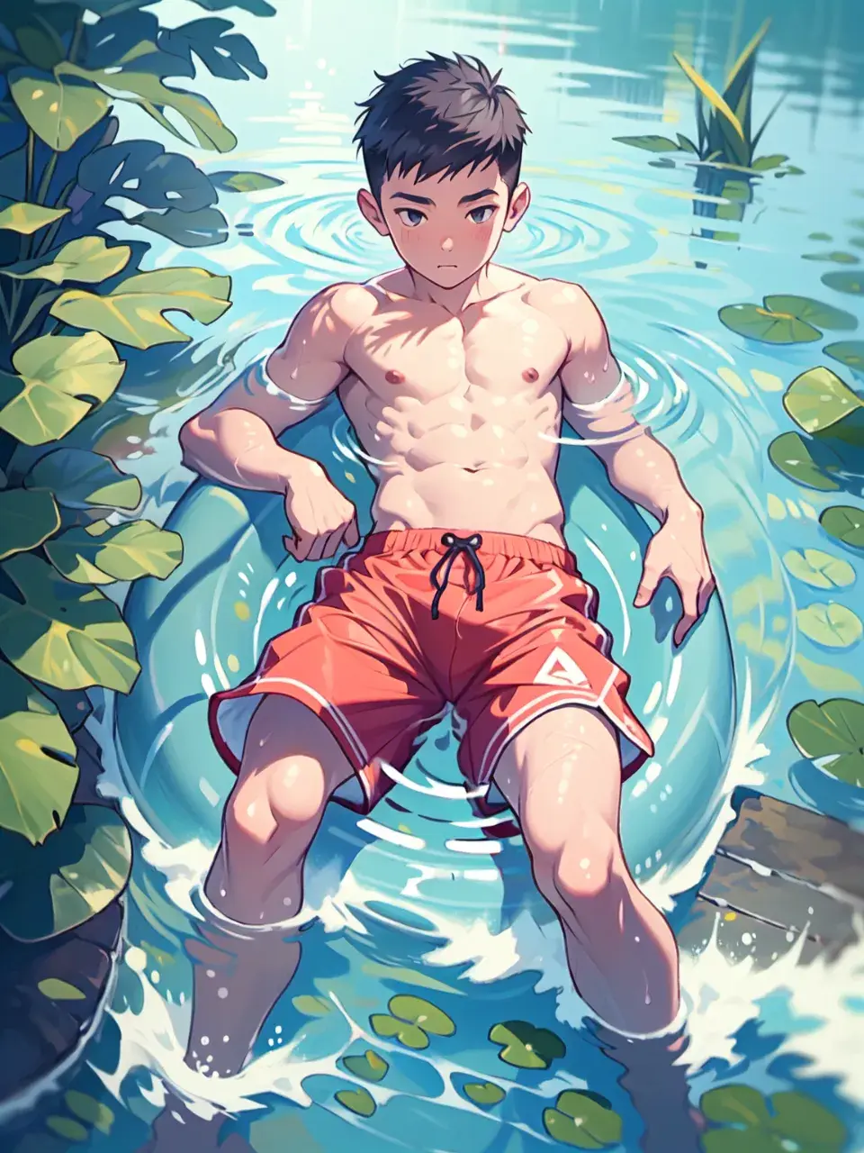 การ์ตูนผู้ชายหล่อเท่ 132