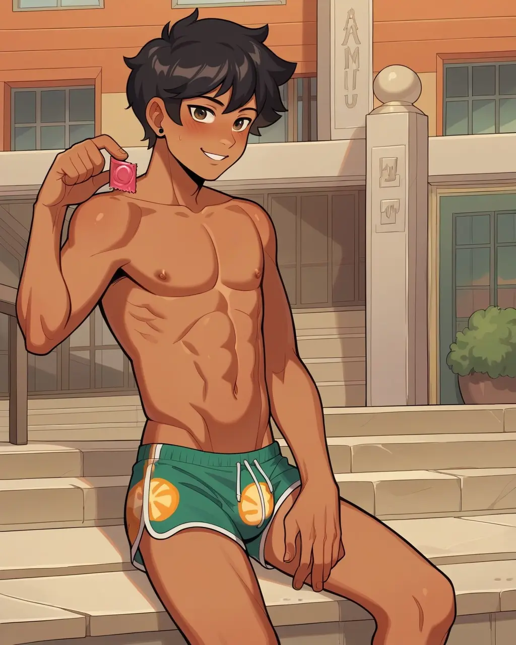 การ์ตูนผู้ชายหล่อเท่ 137