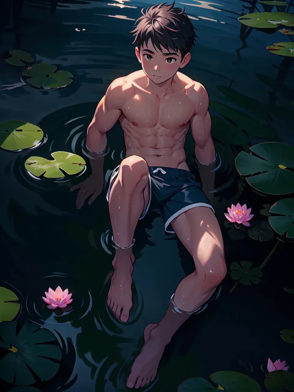 การ์ตูนผู้ชายหล่อเท่ 138