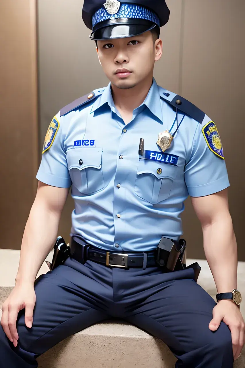 HOT AI POLICEMAN 2024