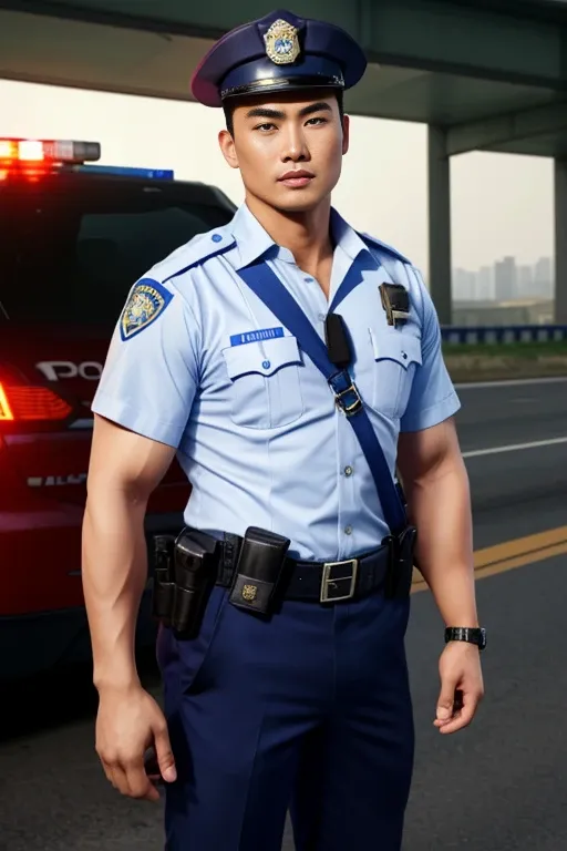 HOT AI POLICEMAN 2024