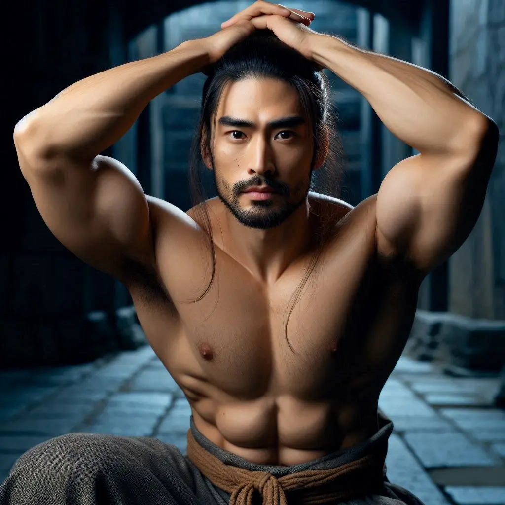 Ancient Chinese boys love : AI Art