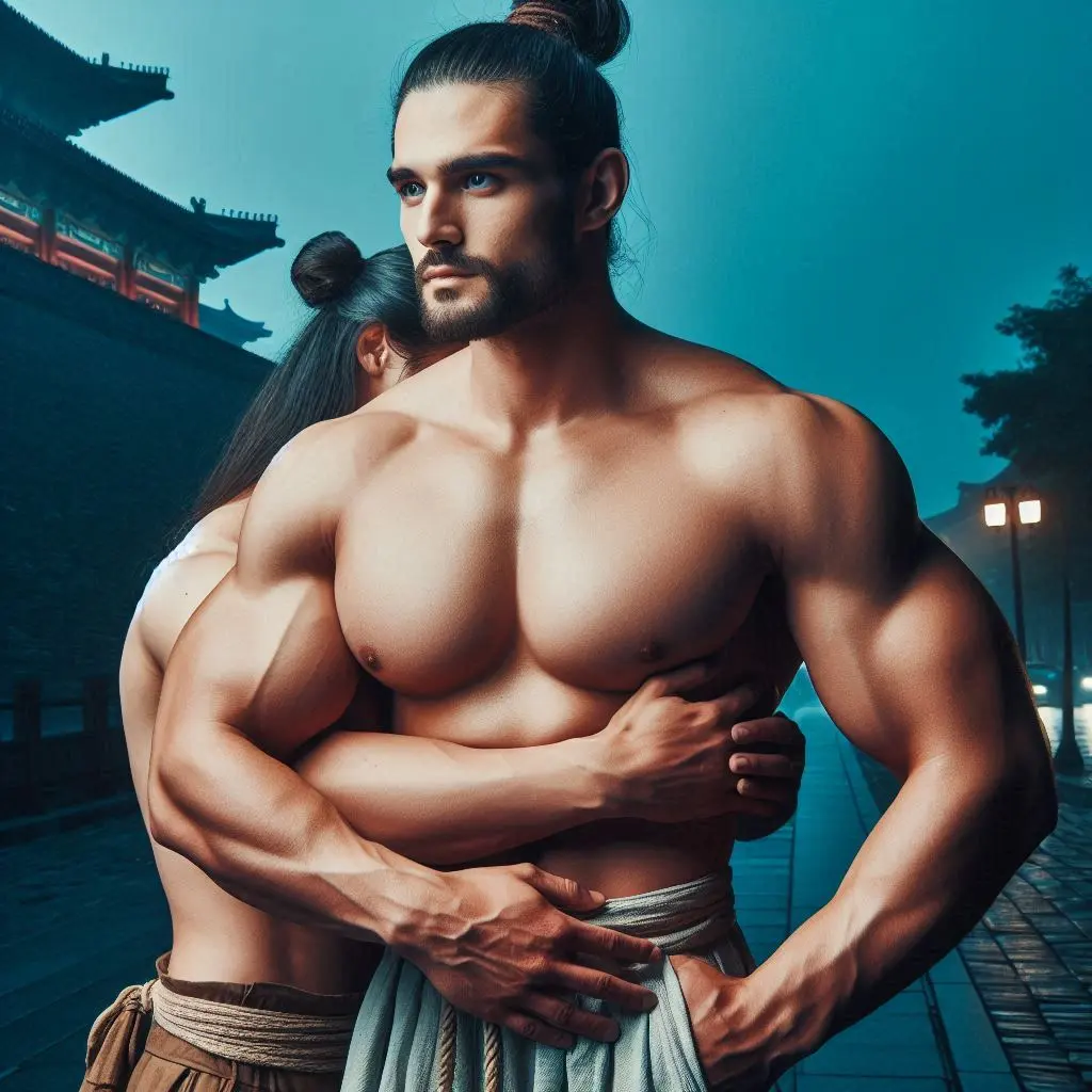 Ancient Chinese boys love : AI Art