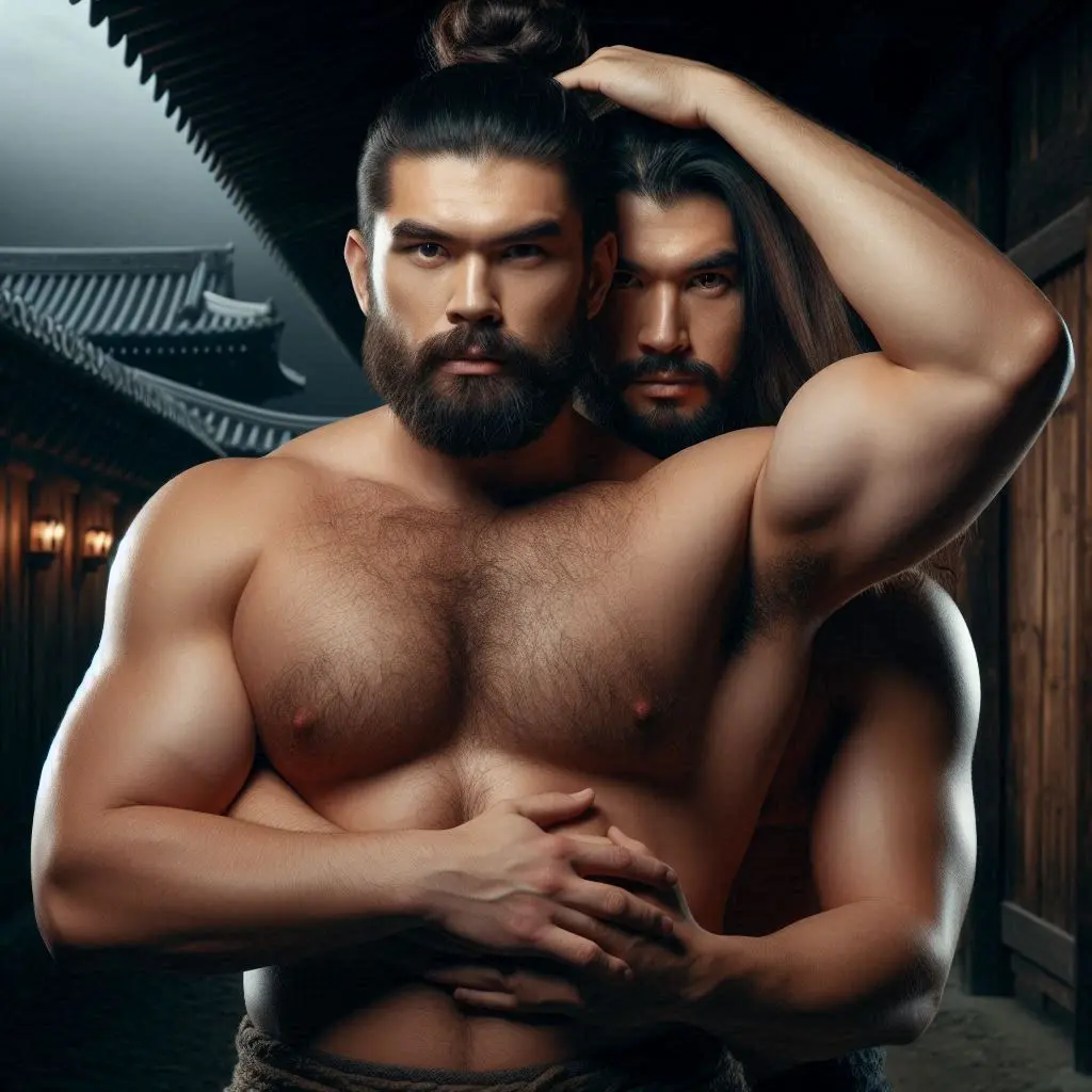 Ancient Chinese boys love : AI Art