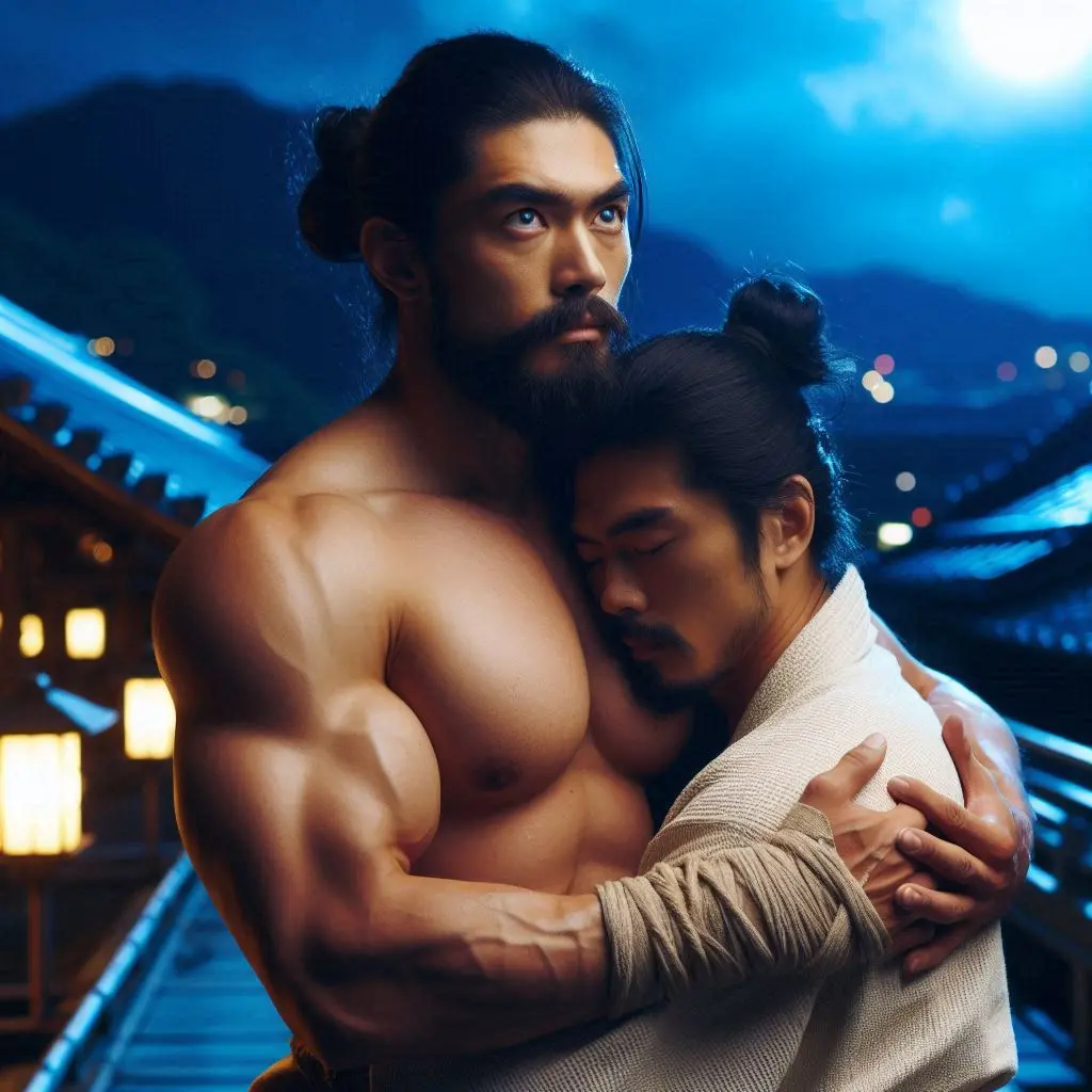 Ancient Chinese boys love : AI Art