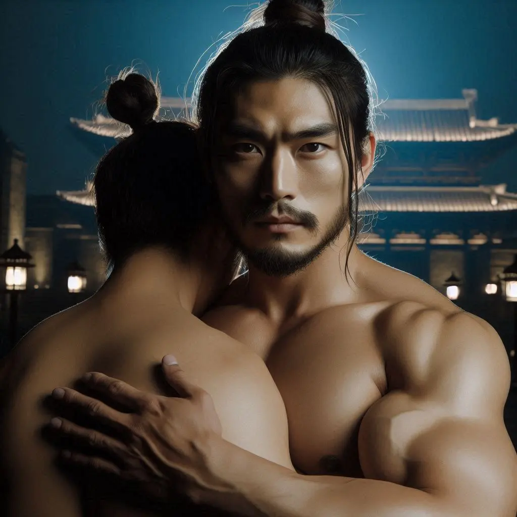 Ancient Chinese boys love : AI Art