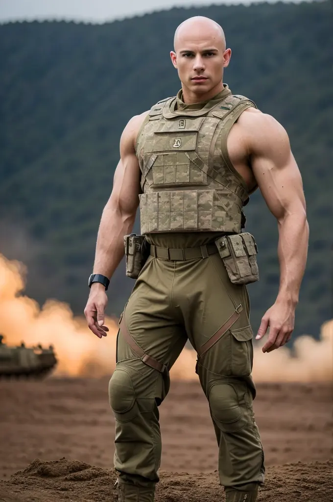 Sexy Uniform Guy : AI Art