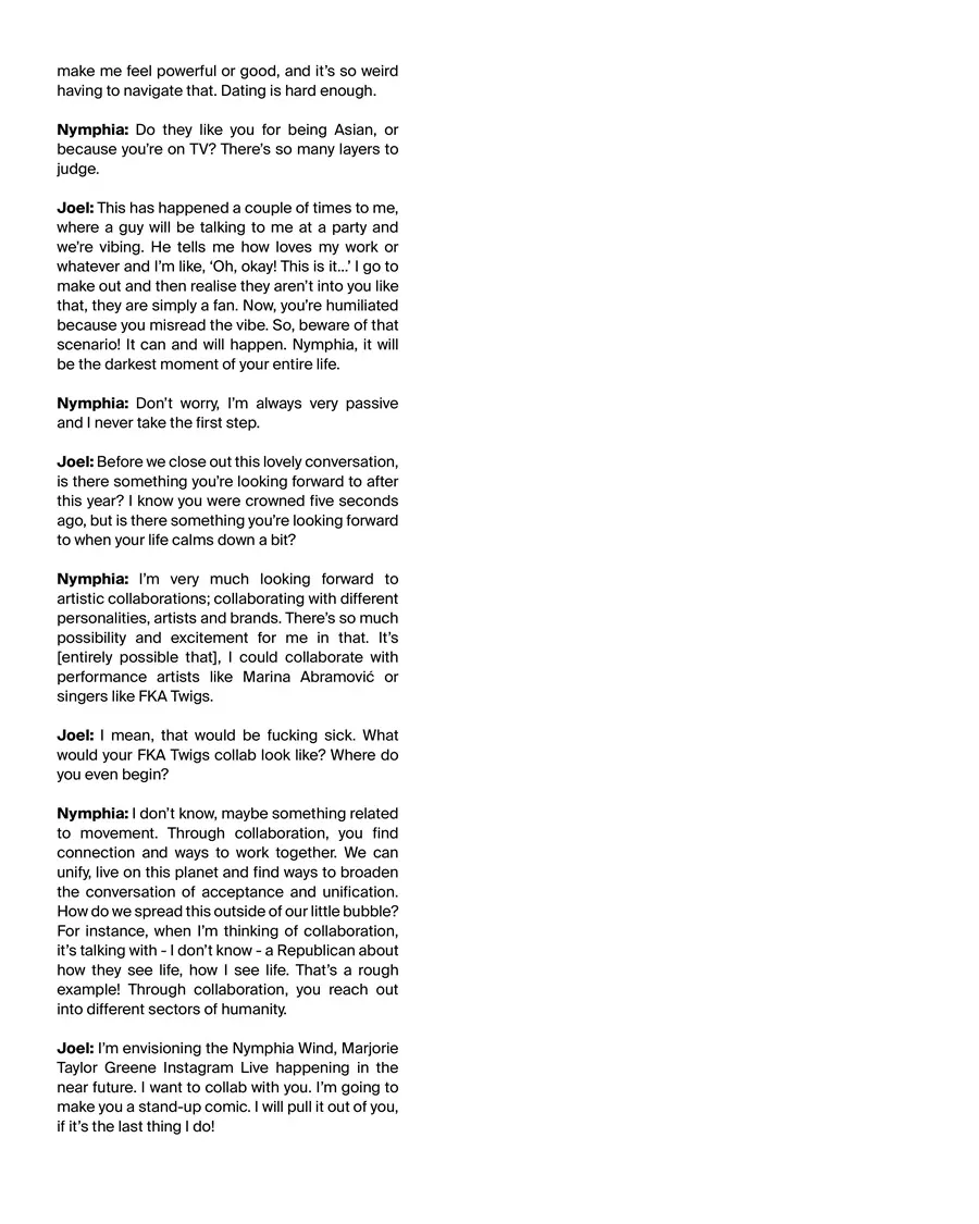 Nymphia Wind @ GAY TIMES UK July 2024