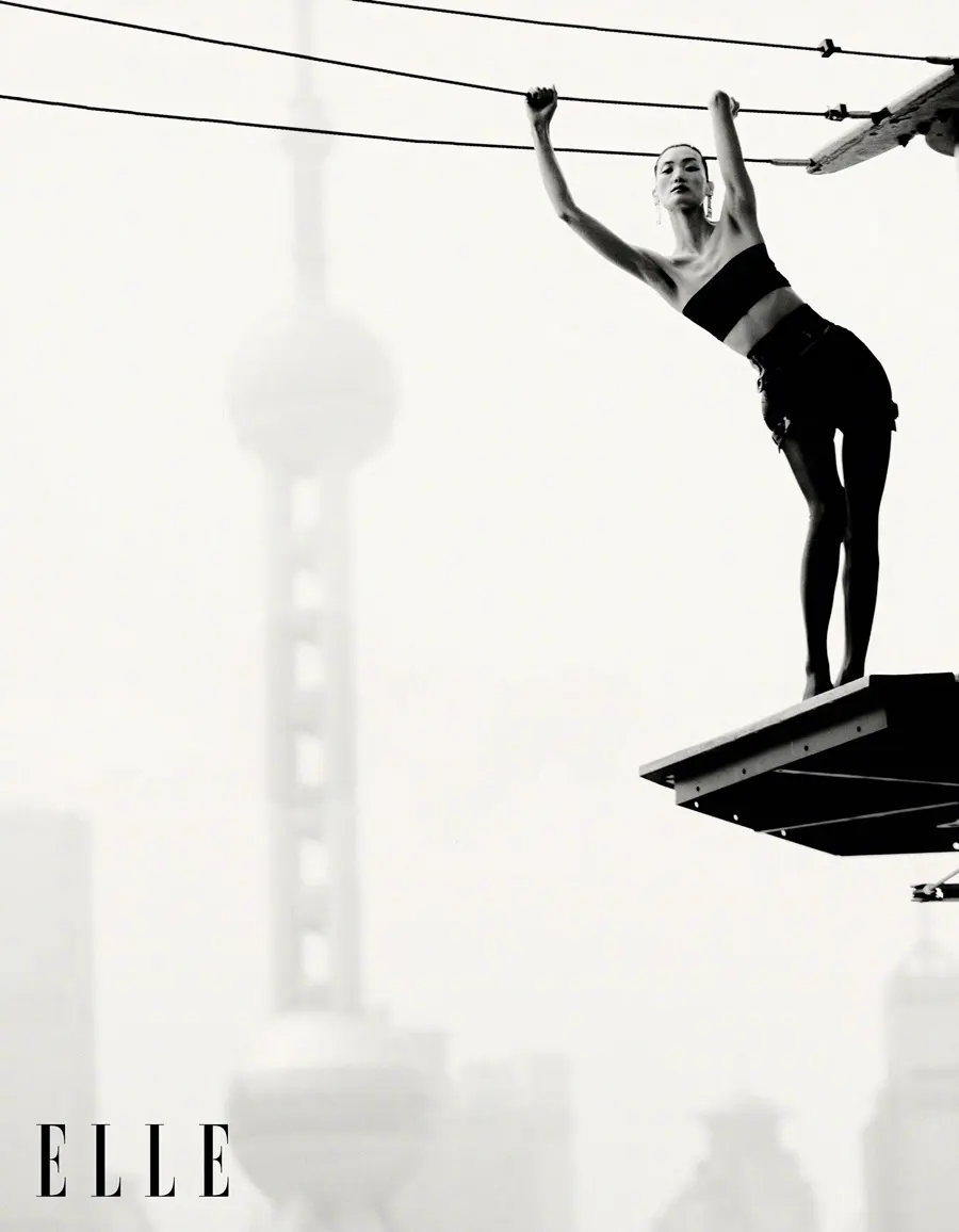 Lina Zhang @ ELLE China August 2024