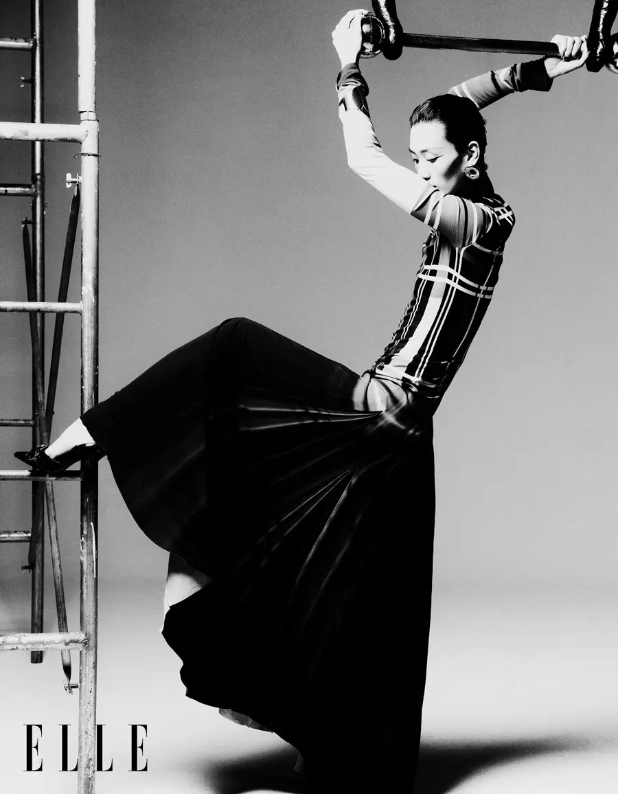 Lina Zhang @ ELLE China August 2024