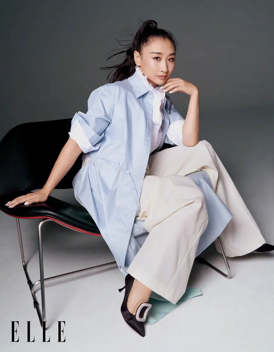 He Wenna @ ELLE China August 2024