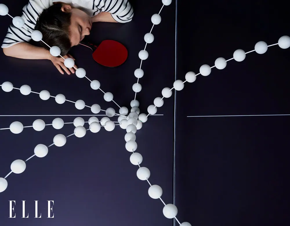 Deng Yaping & Ding Ning @ ELLE China August 2024