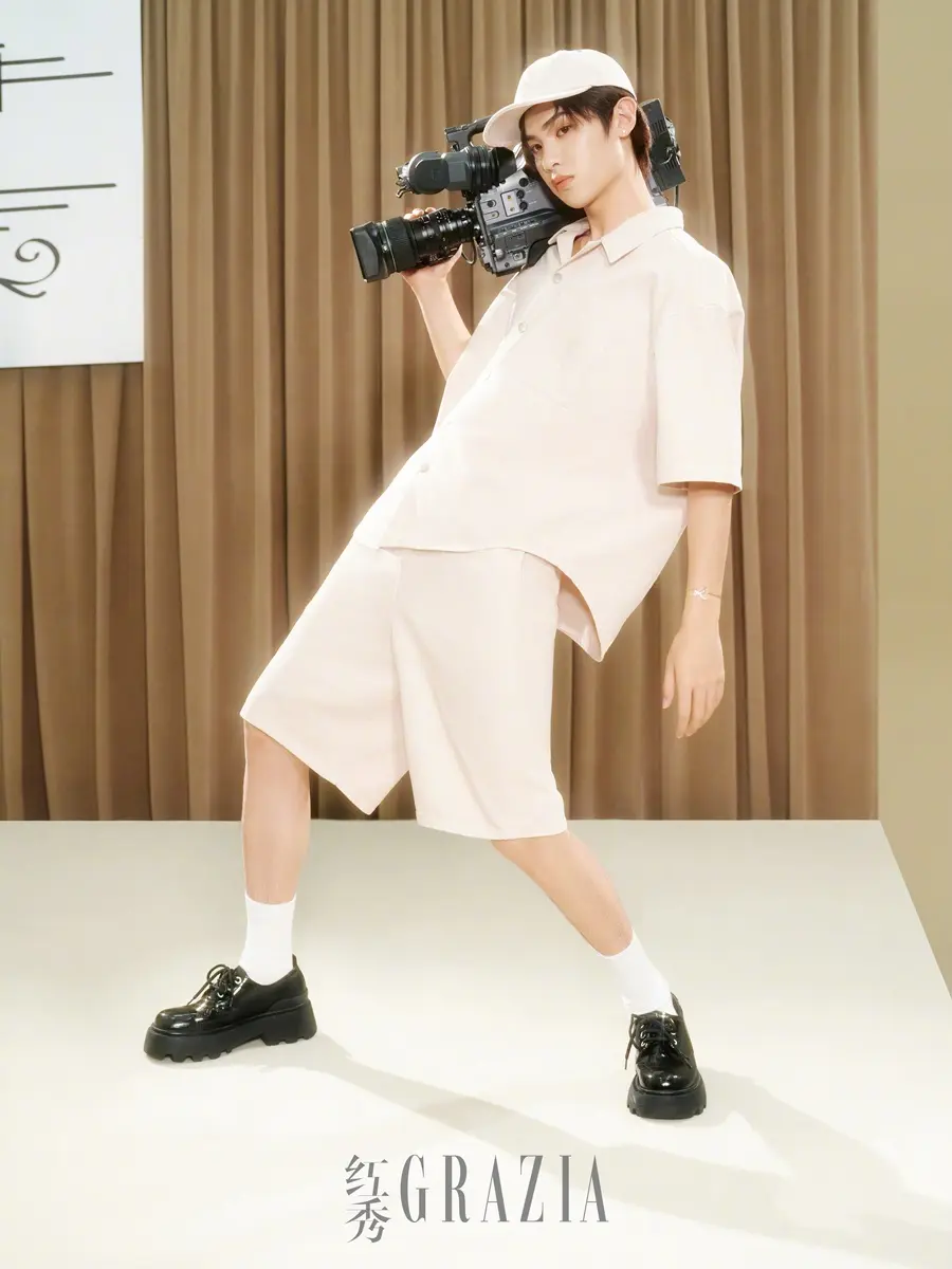 Huang Minghao @ GRAZIA China July 2024