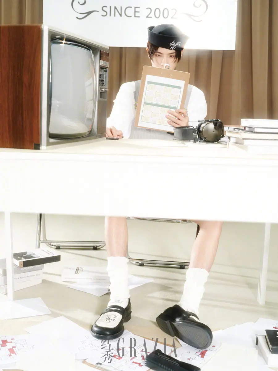 Huang Minghao @ GRAZIA China July 2024