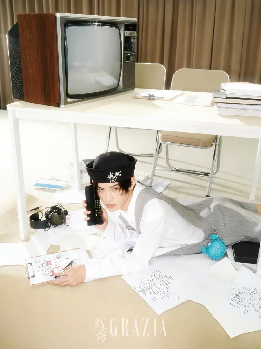 Huang Minghao @ GRAZIA China July 2024