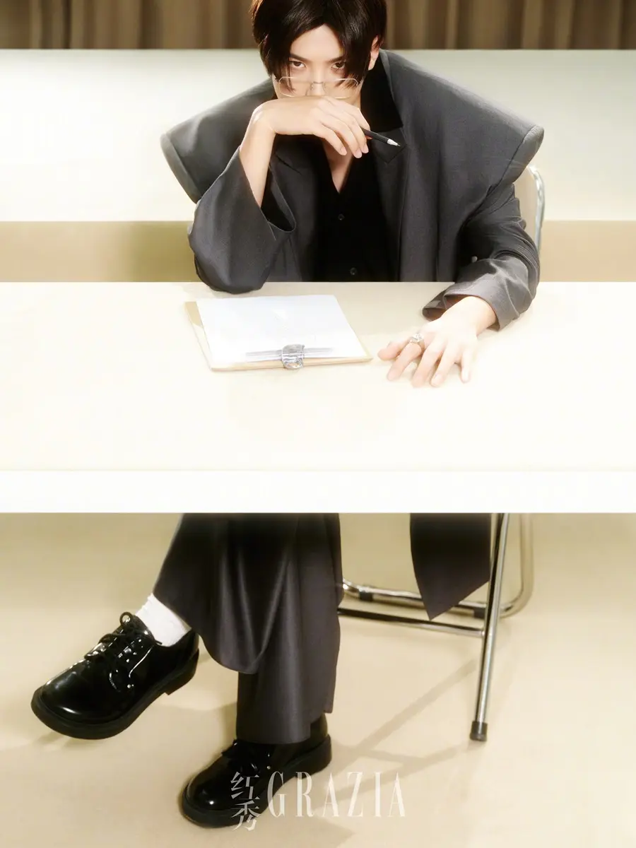 Huang Minghao @ GRAZIA China July 2024