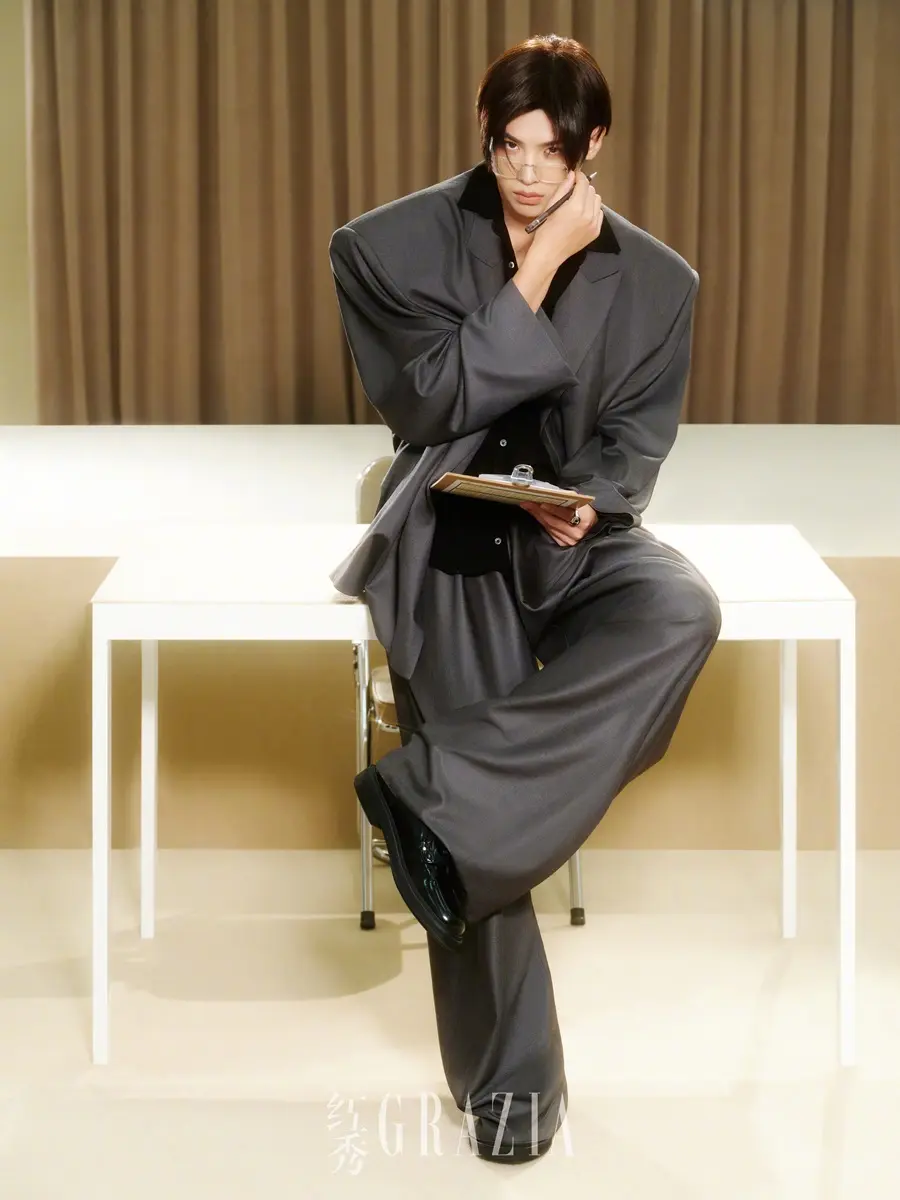 Huang Minghao @ GRAZIA China July 2024