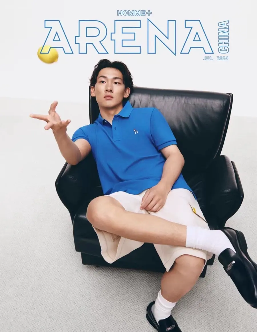 Su Yiming @ Arena HOMME+ China July 2024
