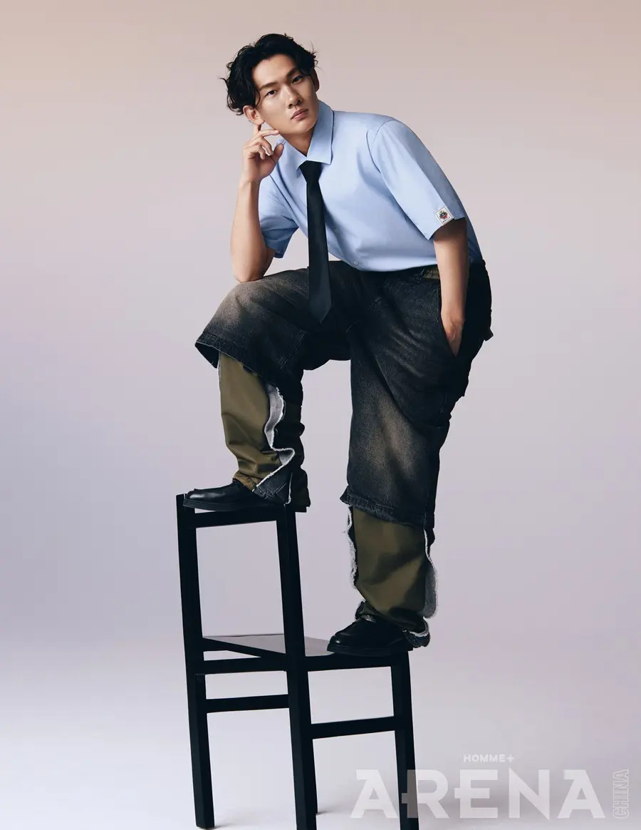 Su Yiming @ Arena HOMME+ China July 2024