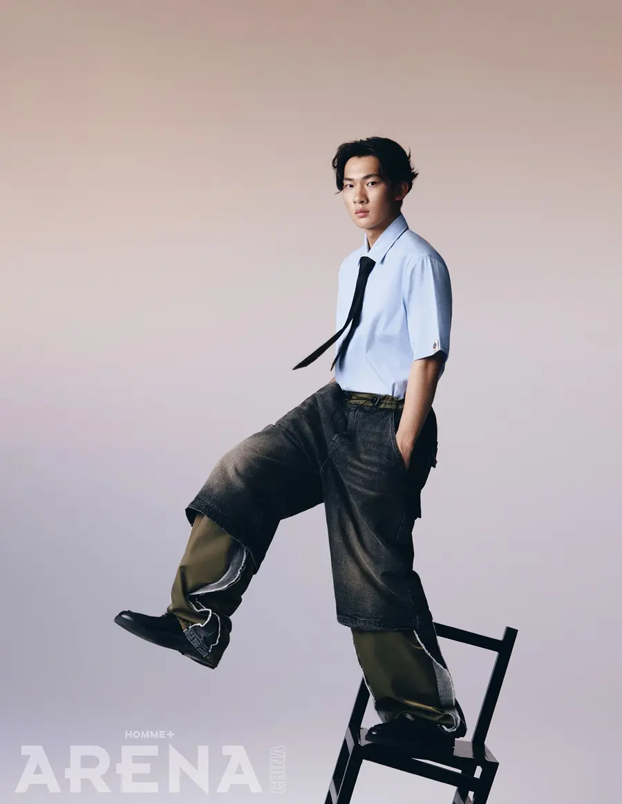 Su Yiming @ Arena HOMME+ China July 2024