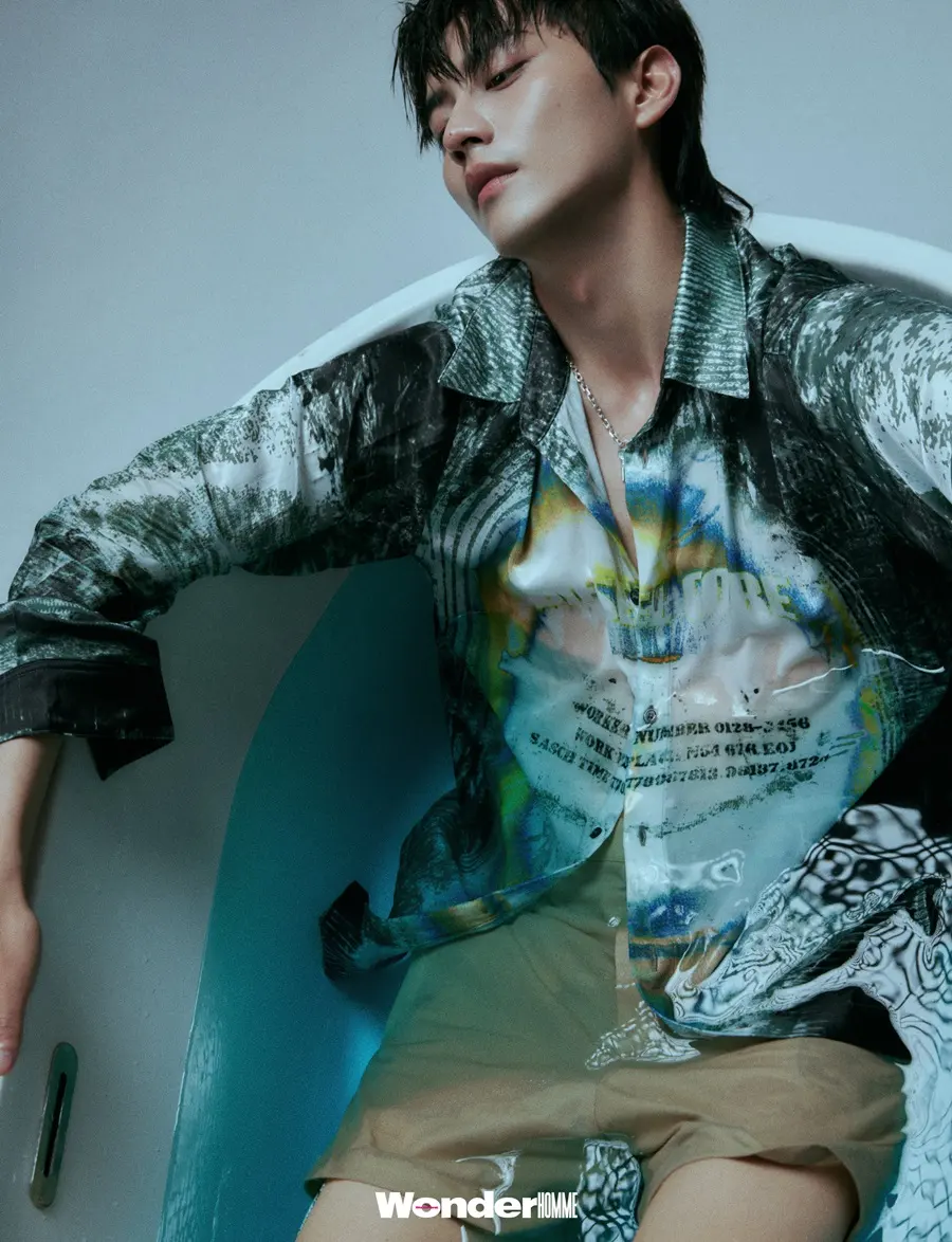 Chen Xinhai @ Wonderland HOMME China S/S 2024
