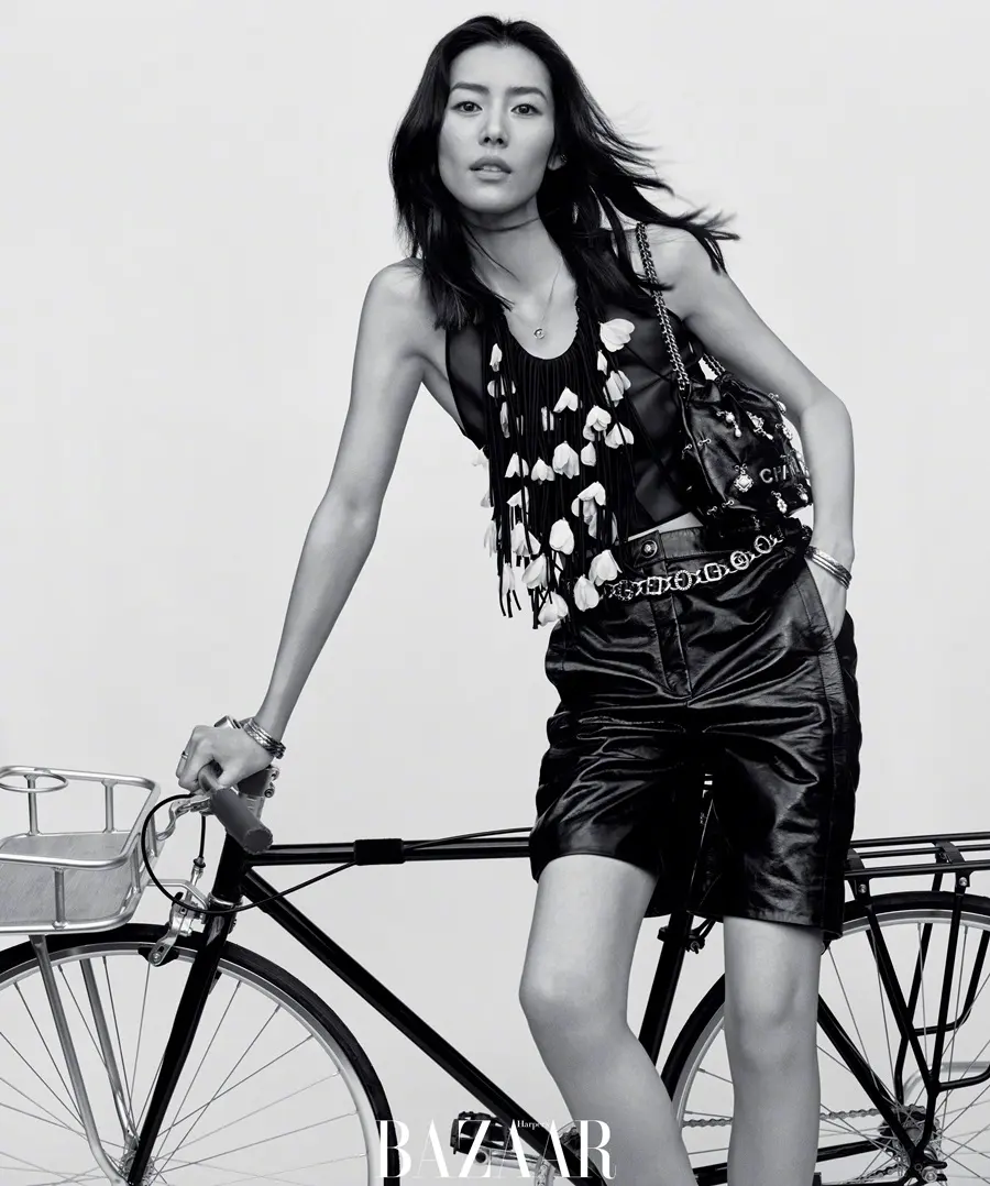 Liu Wen @ Harper's BAZAAR China July 2024