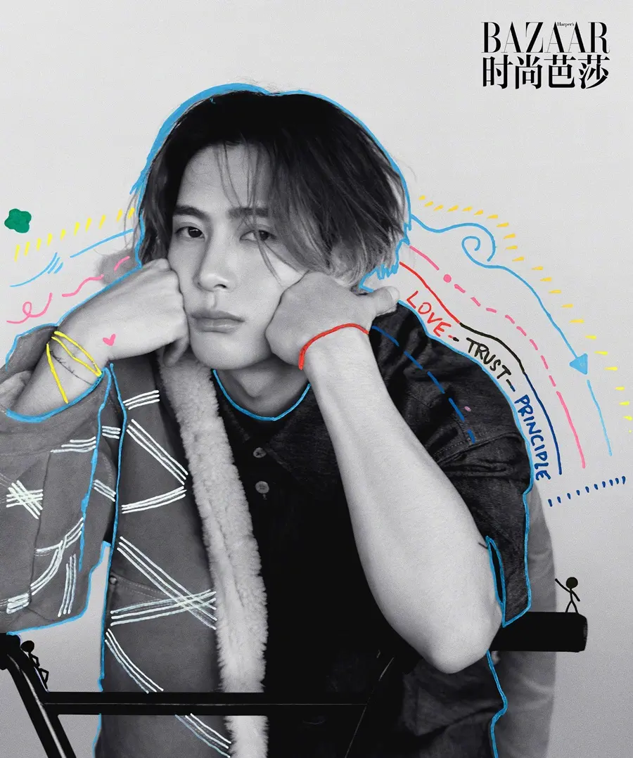 Jackson Wang @ Harper's BAZAAR China August 2024