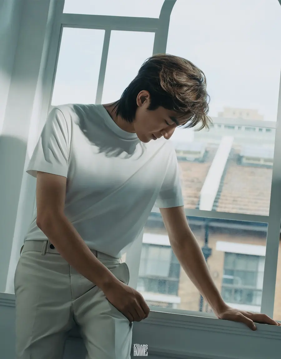 Lin Gengxin @ madame FIGARO Hommes China July 2024
