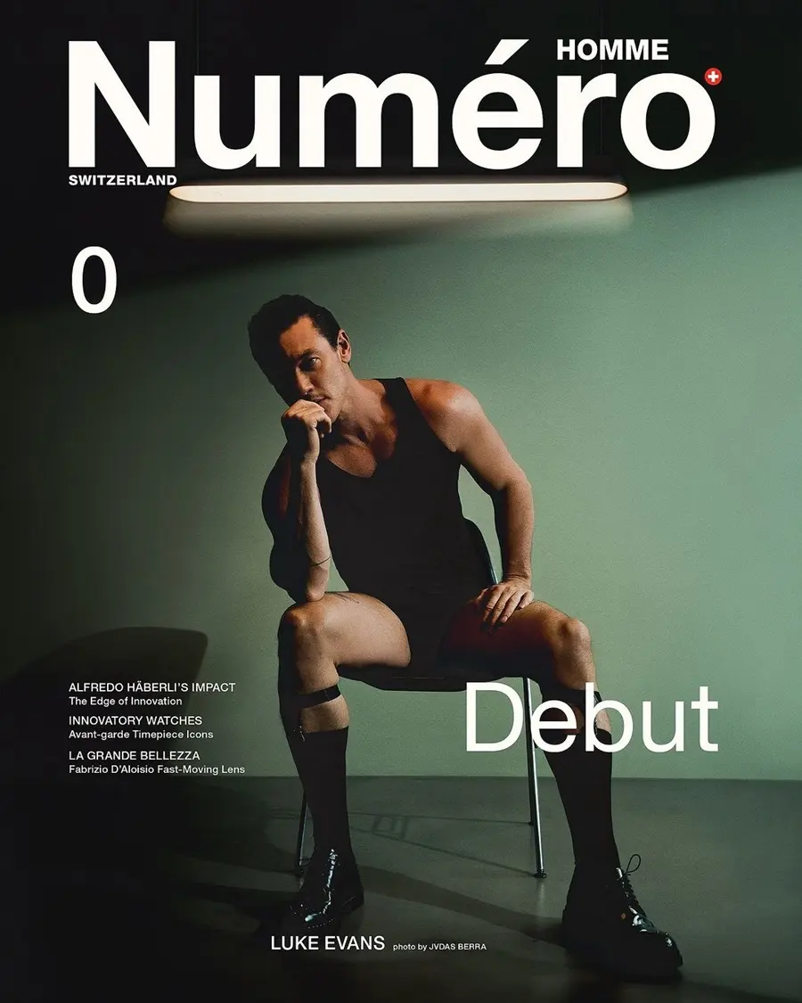Luke Evans @ Num&eacute;ro HOMME Switzerland June 2024